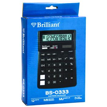 Калькулятор Brilliant BS-0333 - купити, ціни на METRO - фото 2