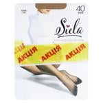 Набір колгот жіночих Siela Just 20 Den + 40 Den р.2 Glace 2 пари