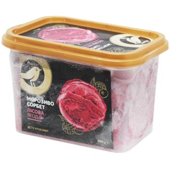 Auchan Sorbet Wild Berry Ice Cream 400g - buy, prices for - photo 1