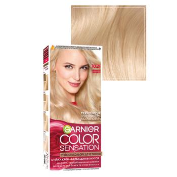 Garnier Colour Sensation №10.21 Hair dye pearl mother of pearl - buy, prices for NOVUS - photo 2