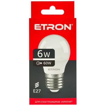 Etron LED Bulb G45 6W E27 4200K - buy, prices for - photo 3