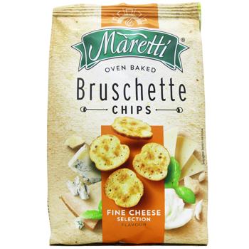 Maretti Bruschette Chips Mixed Cheese Flavour 140g - buy, prices for - photo 2