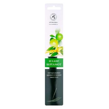 Aromatika Ylang-Ylang-Bergamot Aromatic Sticks 8pcs - buy, prices for COSMOS - photo 2