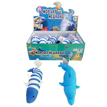 Іграшка Фіджет Monster Gum Морські мешканці - купити, ціни на КОСМОС - фото 1