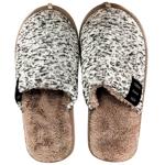 Тапочки мужские Twins 13312 HS-OZ меланж белые р.42/43