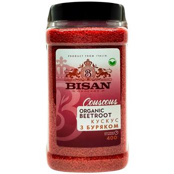 Кускус Бісан 400г з буряком Органік пл/б - купить, цены на Cупермаркет "Харьков" - фото 1