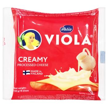 Valio Viola Cream Processed Sliced Cheese 23% 150g