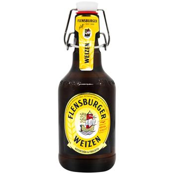 Пиво Flensburger Weizen светлое нефильтрованное 5,1% 0,33л - купить, цены на - фото 3