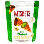 Miskets Mini Milk Chocolate Cones with Kadaif and Pistachio 50g