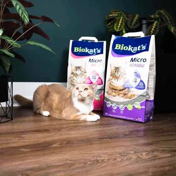 Biokat's Micro Fresh бентонітовий наповнювач 6 л - з ароматом - купить, цены на MasterZoo - фото 2