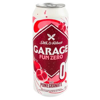 Пиво Garage зі смаком граната безалкогольне 0,5л - купити, ціни на Чудо Маркет - фото 1
