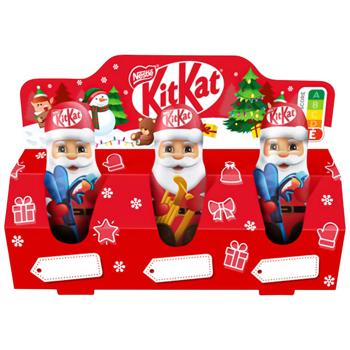 KitKat Santa Mix Chocolate Figures Set 3x17g