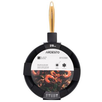 Сковорода Ardesto Black Mars Sparkle чорна 28см - купити, ціни на За Раз - фото 6