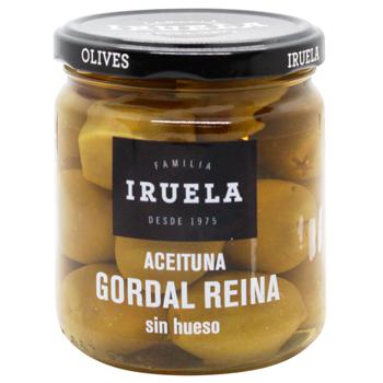 Iruela Queen Gordal Pitted Green Olives 370g - buy, prices for WINETIME - photo 1