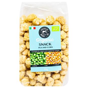 Peas and Corn Snack 50g - buy, prices for Auchan - photo 1