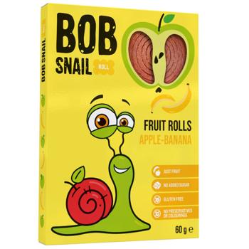 Конфеты Bob Snail Яблоко-банан 60г