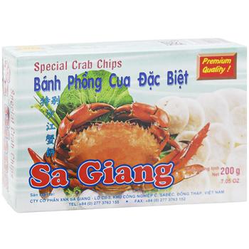 Sa Giang Chips with Crab Flavor 200g - buy, prices for MegaMarket - photo 3