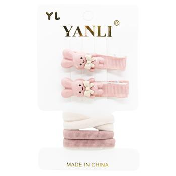 Hair Clips and Elastic Bands 6pcs 3727-6 - buy, prices for - photo 2
