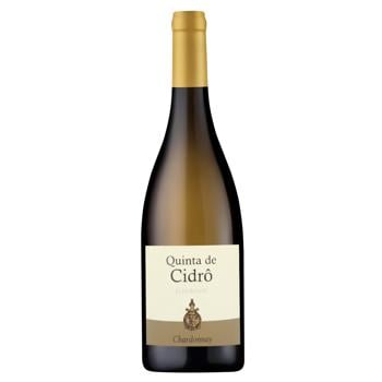 Вино Quinta de Cidro Chardonnay белое сухое 13,5% 0,75л - купить, цены на WINETIME - фото 1