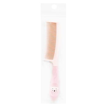 Greenwich Comb with Handle 21х4cm Pink