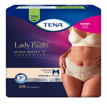 Tena Lady Pants Underwear Plus Creme M 9pcs - buy, prices for MegaMarket - photo 1