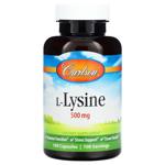 Carlson Labs L-Lysine 500mg 100 capsules