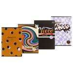 Зошит Interdruk Chocolate в клітинку А5 60 аркушів в асортименті