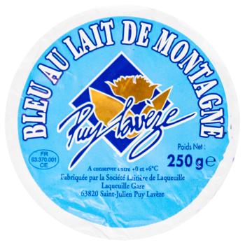 Puy Laveze Petit Bleu Cheese 30% 250g - buy, prices for ULTRAMARKET - photo 2