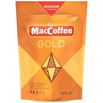 Кава розчинна MаcCoffeе Gold 200г