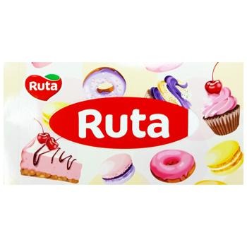 Серветки косметичні Ruta Women Brick двошарові білі 150шт - купити, ціни на Auchan - фото 2