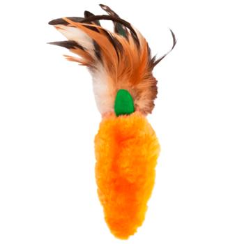 Kong Refillables Carrot Feather Cat Toy with Catnip 20.3x6.3cm - buy, prices for - photo 2