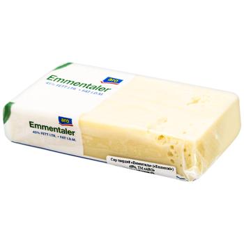 Aro Emmentaler Hard Cheese 45% 400g - buy, prices for - photo 2