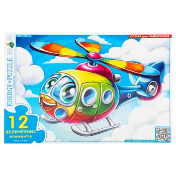 Kyiv Toy Factory Helicopter Puzzles 12 elements - buy, prices for EKO Market - photo 2
