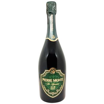 Pierre Monte Brut White Sparkling Wine 10.5-13.5% 0.75l - buy, prices for Vostorg - photo 1