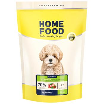 Сухий корм для цуценят Home Food Hypoallergenic Mini Puppy 1,6 кг - форель та рис