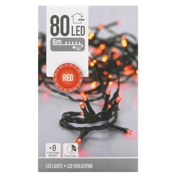 Koopman Outdoor Electric Garland 80 LED 9m Red - buy, prices for NOVUS - photo 2