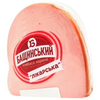 Ковбаса Лікарська вар в/г н/о (ваг) Бащинський МК - купити, ціни на Восторг - фото 1