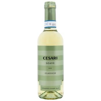 Вино Cesari Soave Classico белое сухое 13% 0,375мл