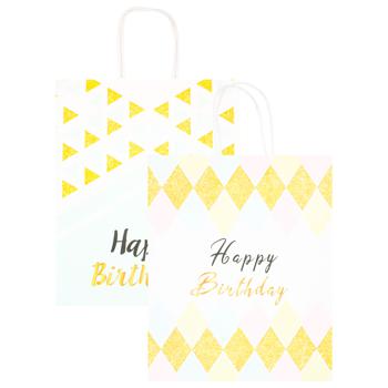 Kraft Package with Pattern 26х33х12cm - buy, prices for MegaMarket - photo 1