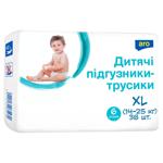 Aro XL Diapers Panties 6 14-25kg 38pcs