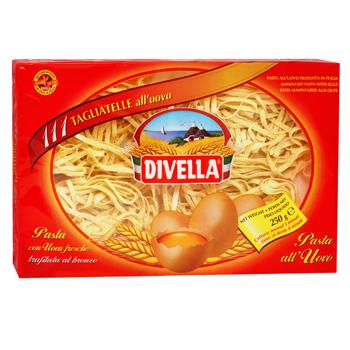 Макаронні вироби Divella Tagliatelle all'uovo 250г - купити, ціни на - фото 3