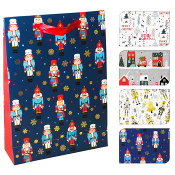 Gift Bag 250x85x345mm in assortment - buy, prices for METRO - photo 1