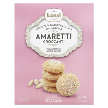 Печиво Lenzi Amaretti з мигдалем 100г - купити, ціни на NOVUS - фото 2