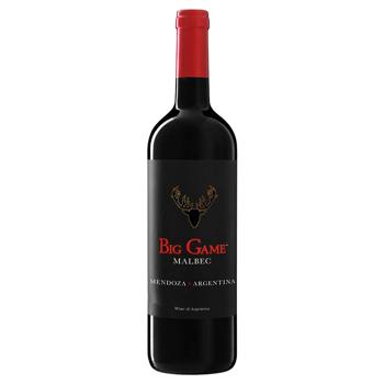Вино Mare Magnum Big Game Malbec червоне сухе 14% 0,75л - купити, ціни на MasterZoo - фото 1