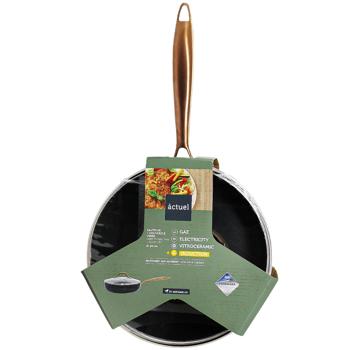 Сотейник Actuel з кришкою 24см 2,6л - купити, ціни на Auchan - фото 1