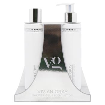 Vivian Gray White Crystals Set Shower Gel 250ml & Body Lotion 250ml - buy, prices for ULTRAMARKET - photo 2