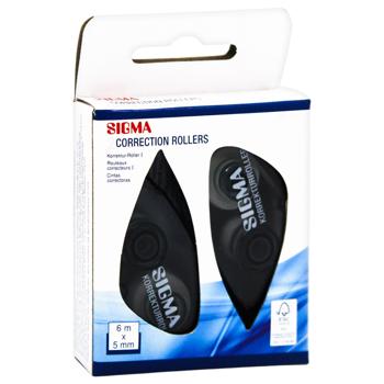 Лента-корректор Sigma 5мм 6м 2шт - купить, цены на METRO - фото 3