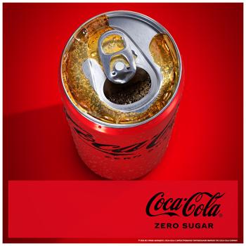 Напій газований Coca-Cola Zero 0,33л - купити, ціни на КОСМОС - фото 2