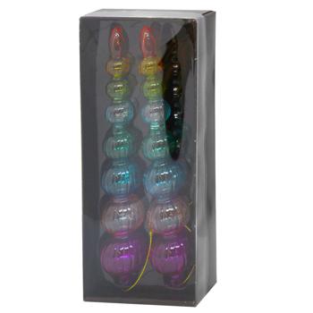 Прикраси ялинкові Koopman Бурулька 4х22см 2шт - купити, ціни на NOVUS - фото 2