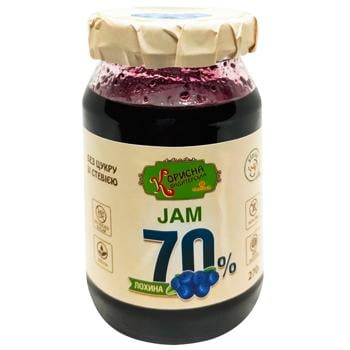 Korysna kondyterska Jams blueberry with stevia 270g - buy, prices for - photo 1